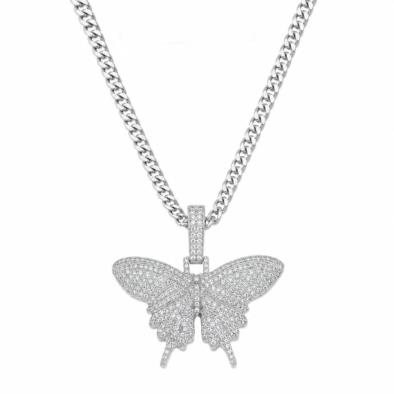 Butterfly Burst Pendant for 925 Sterling Silver