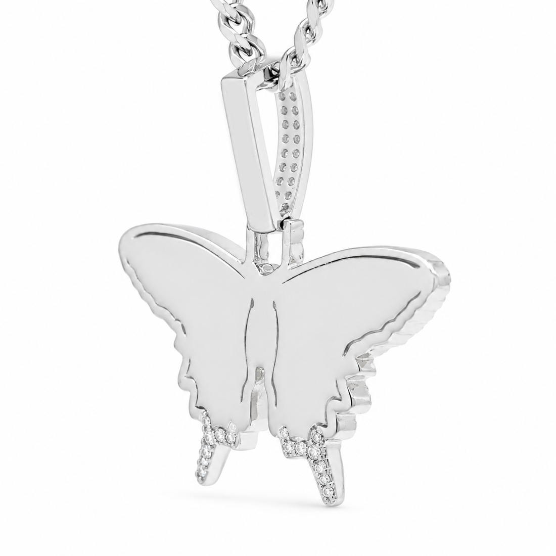 Butterfly Burst Pendant for 925 Sterling Silver