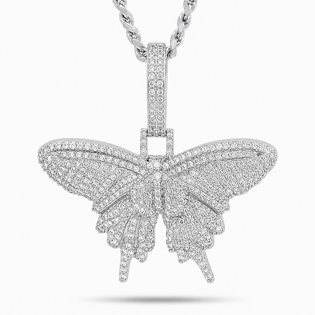 Butterfly Burst Pendant for 925 Sterling Silver