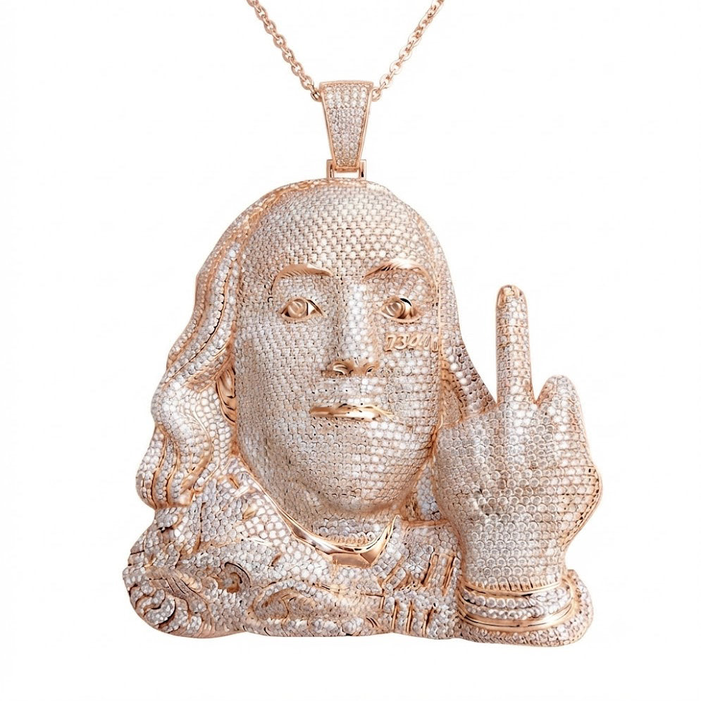 Meditating Buddha Hand Gesture Pendant