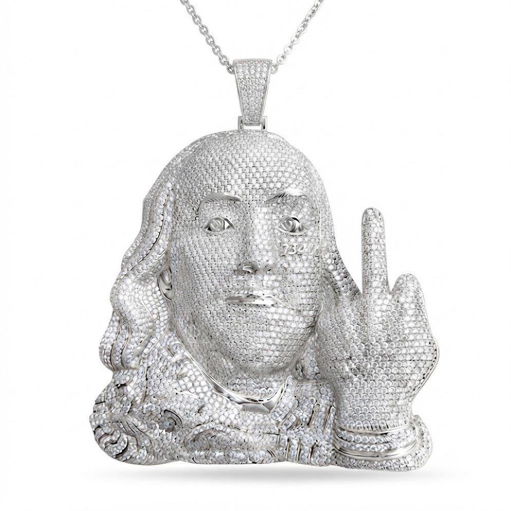 Meditating Buddha Hand Gesture Pendant