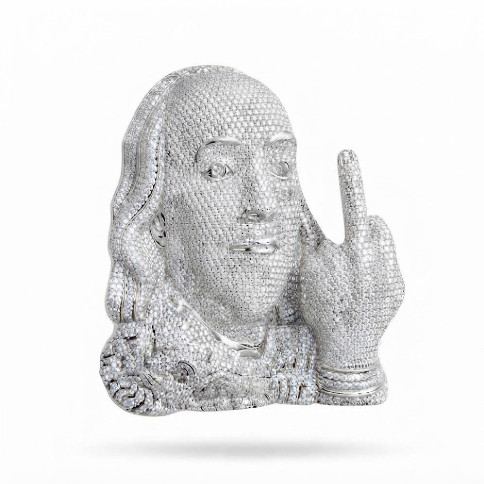 Meditating Buddha Hand Gesture Pendant