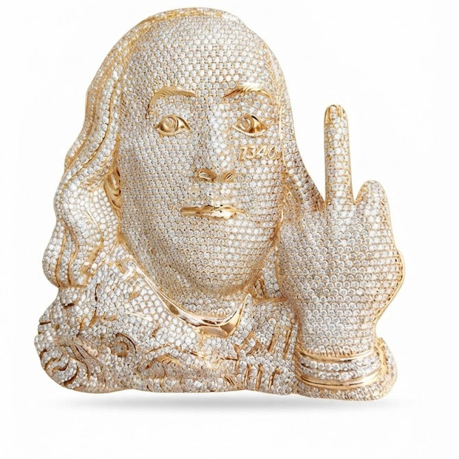 Meditating Buddha Hand Gesture Pendant