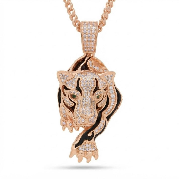Royal Tiger Face Pendant