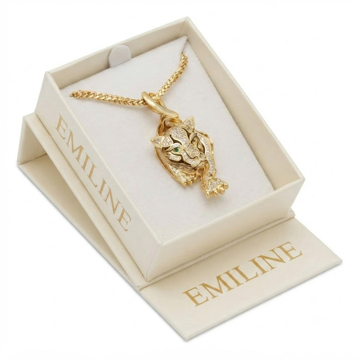 Royal Tiger Face Pendant