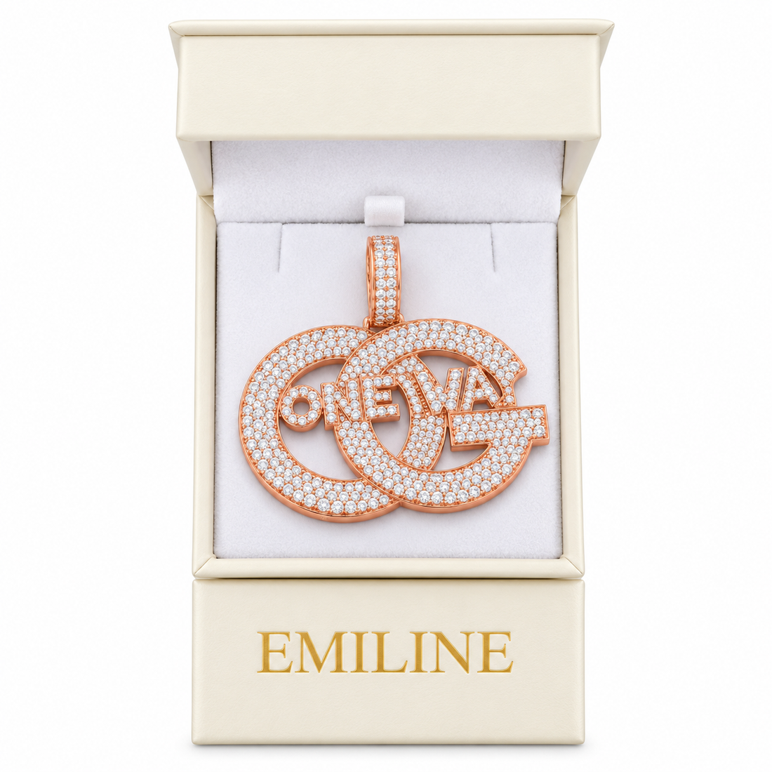 ONE WAY Interlocking Circle Pendant