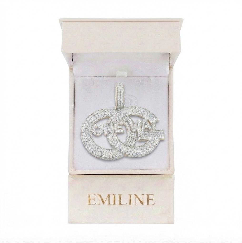 ONE WAY Interlocking Circle Pendant