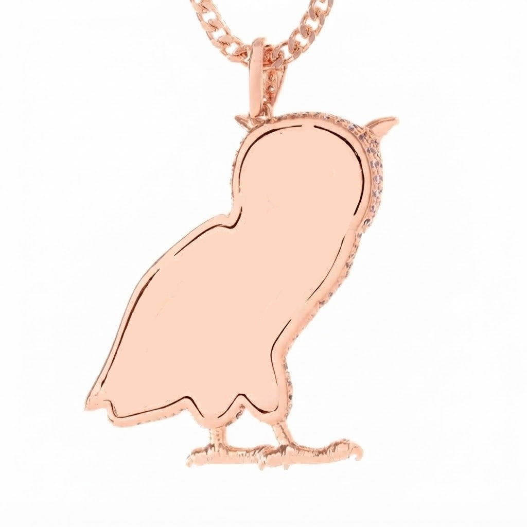 Owl Majesty Diamond Pendant