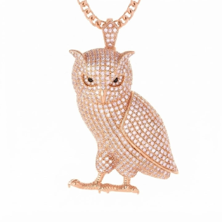 Owl Majesty Diamond Pendant