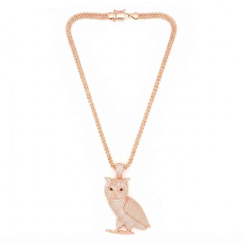 Owl Majesty Diamond Pendant