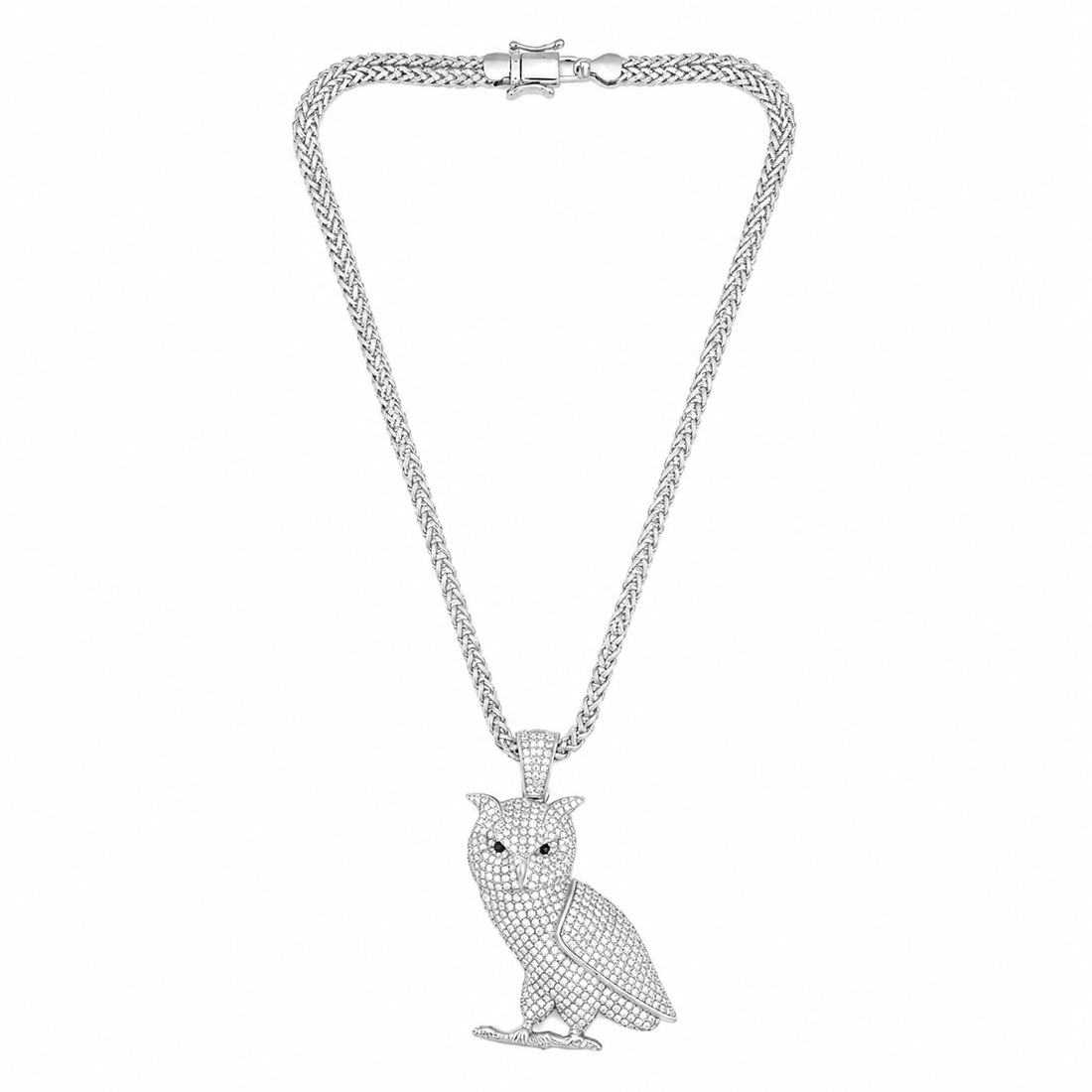Owl Majesty Diamond Pendant