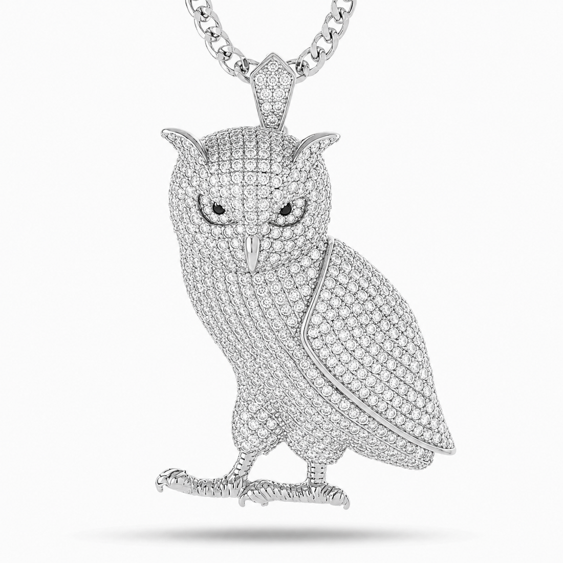 Owl Majesty Diamond Pendant