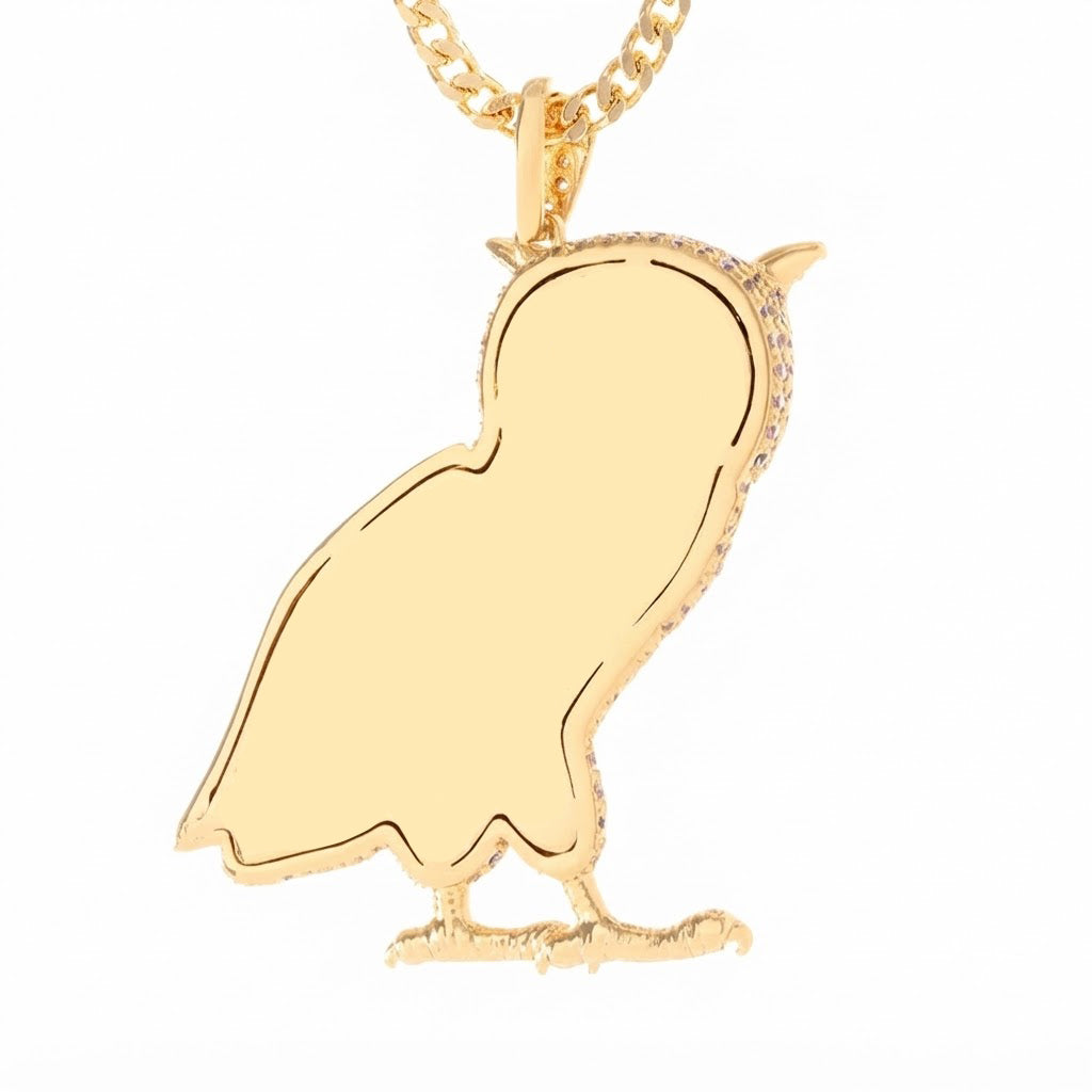 Owl Majesty Diamond Pendant