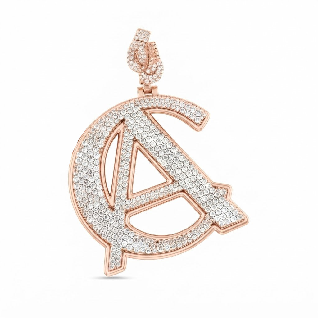 Personalized Custom Diamond Pendant