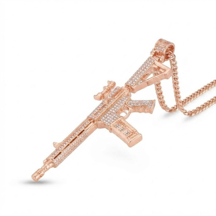 Pavé Rifle Diamond Pendant