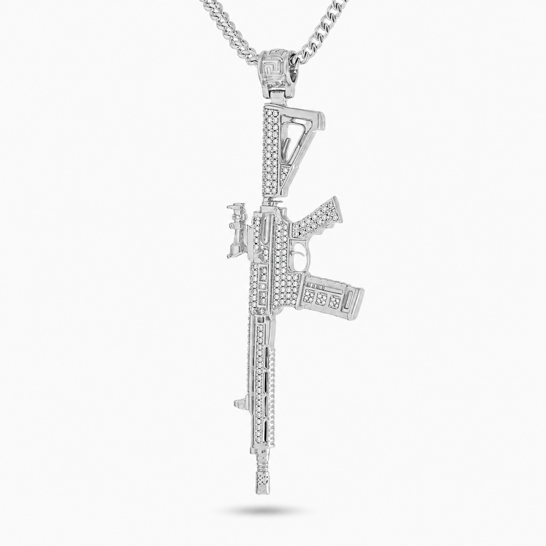 Pavé Rifle Diamond Pendant