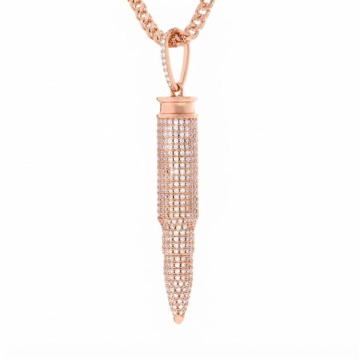 Bullet Diamond Pendant
