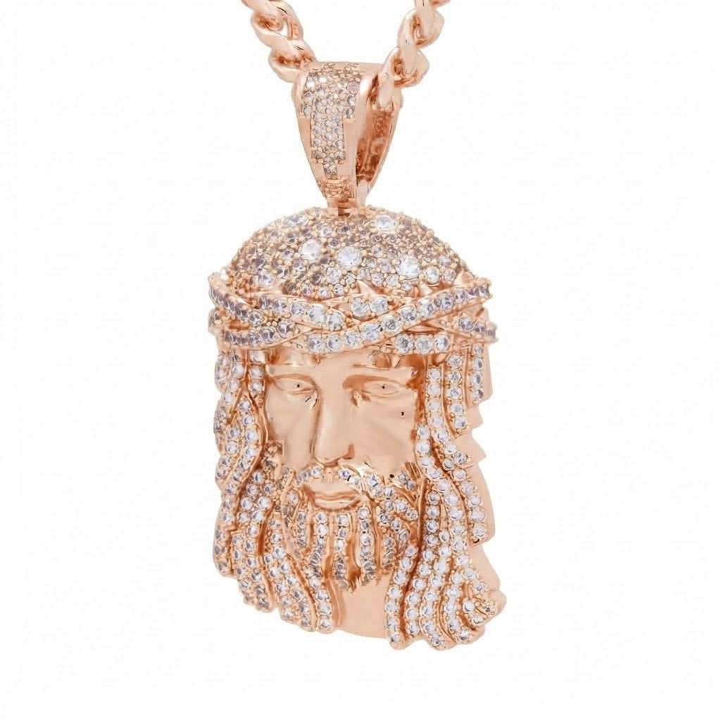 Jesus Christ Diamond Pendant
