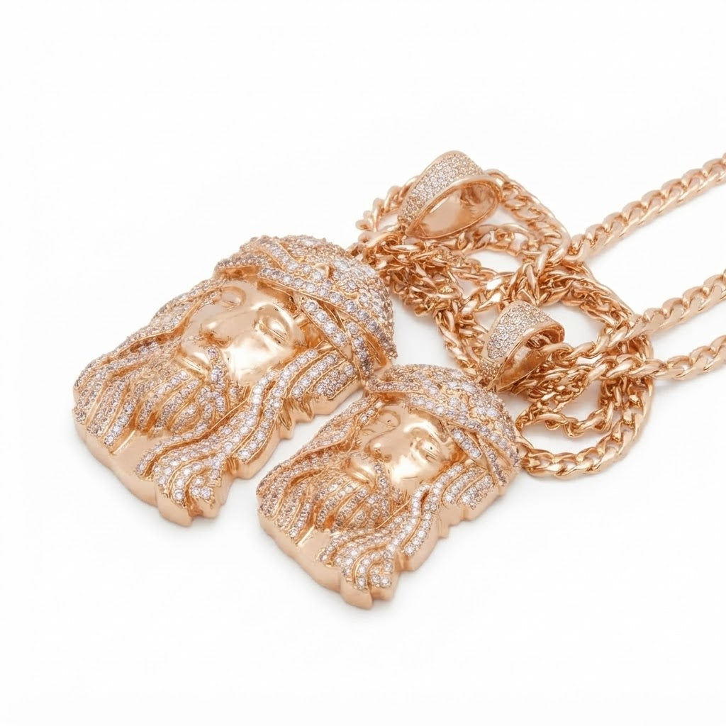 Jesus Christ Diamond Pendant