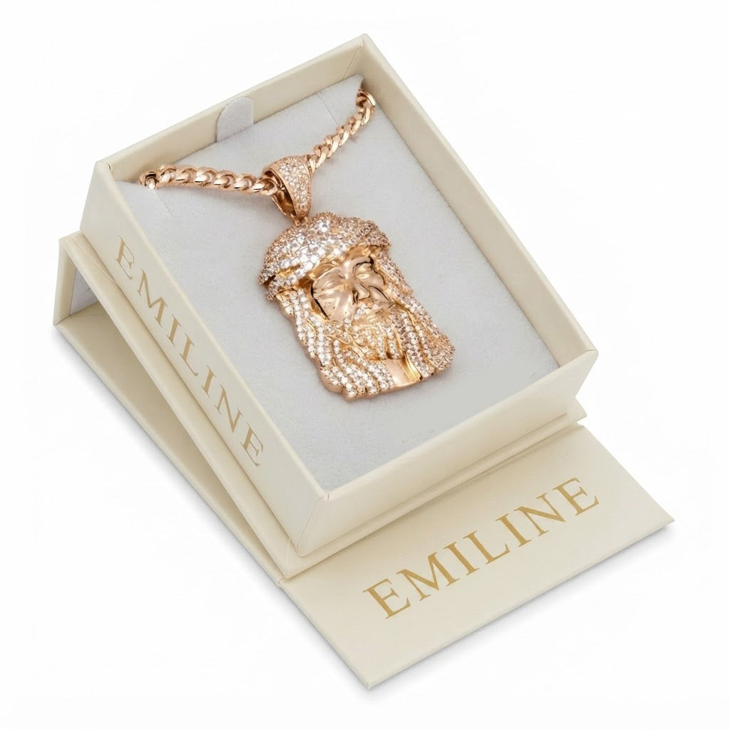 Jesus Christ Diamond Pendant
