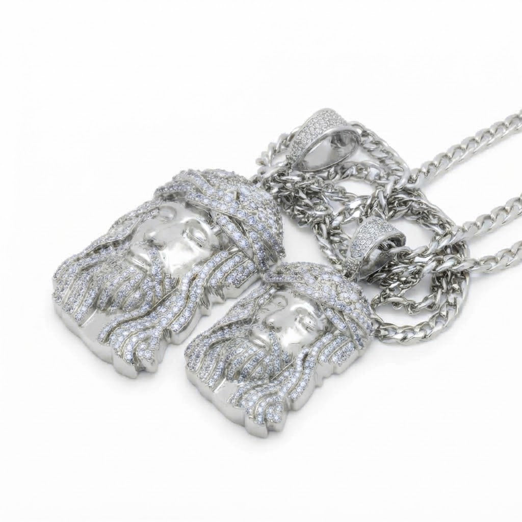 Jesus Christ Diamond Pendant