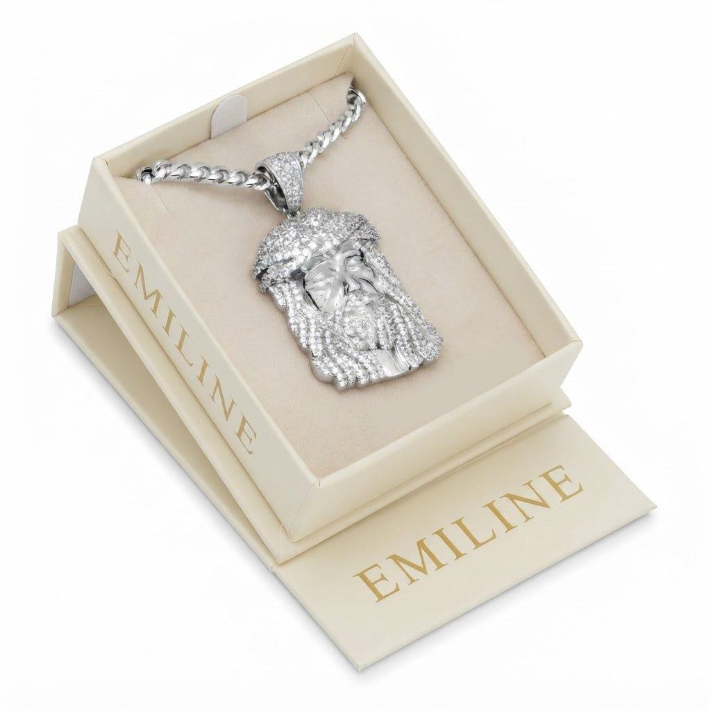 Jesus Christ Diamond Pendant