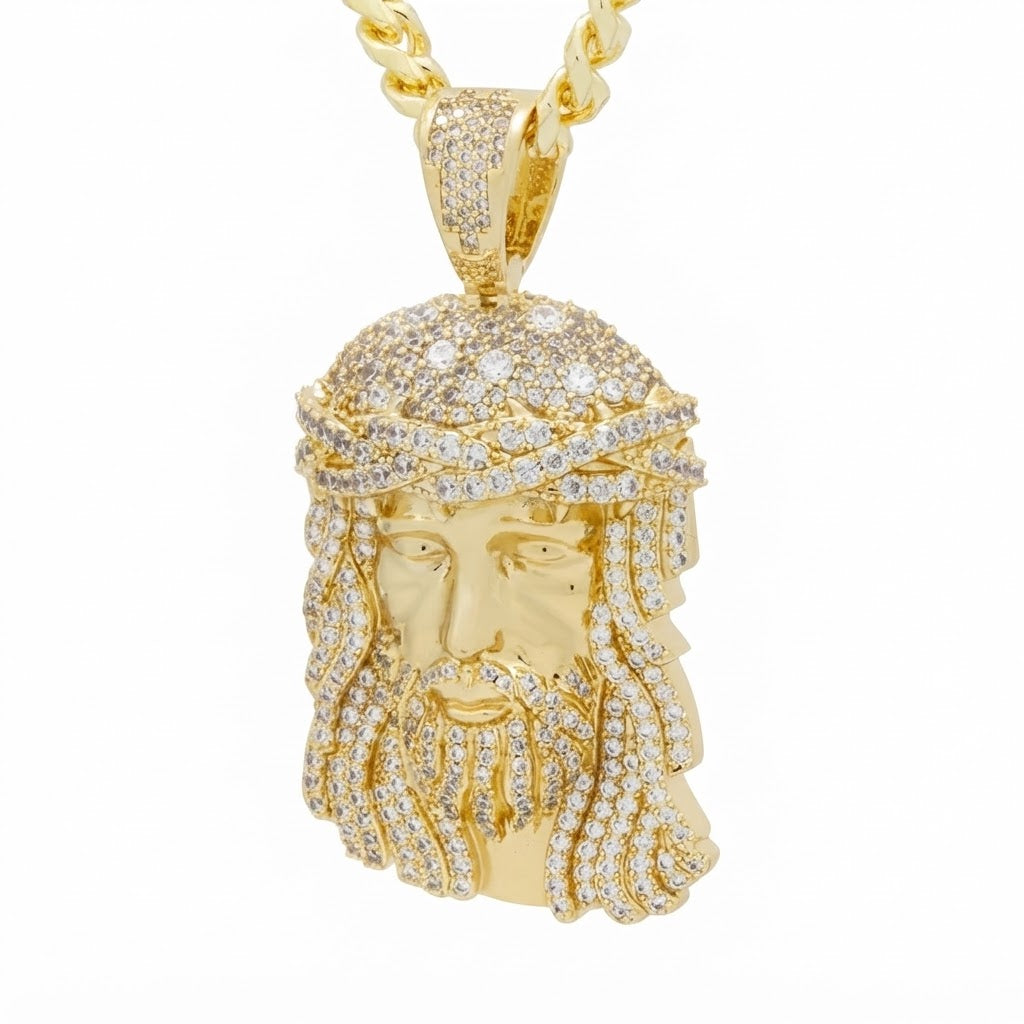 Jesus Christ Diamond Pendant