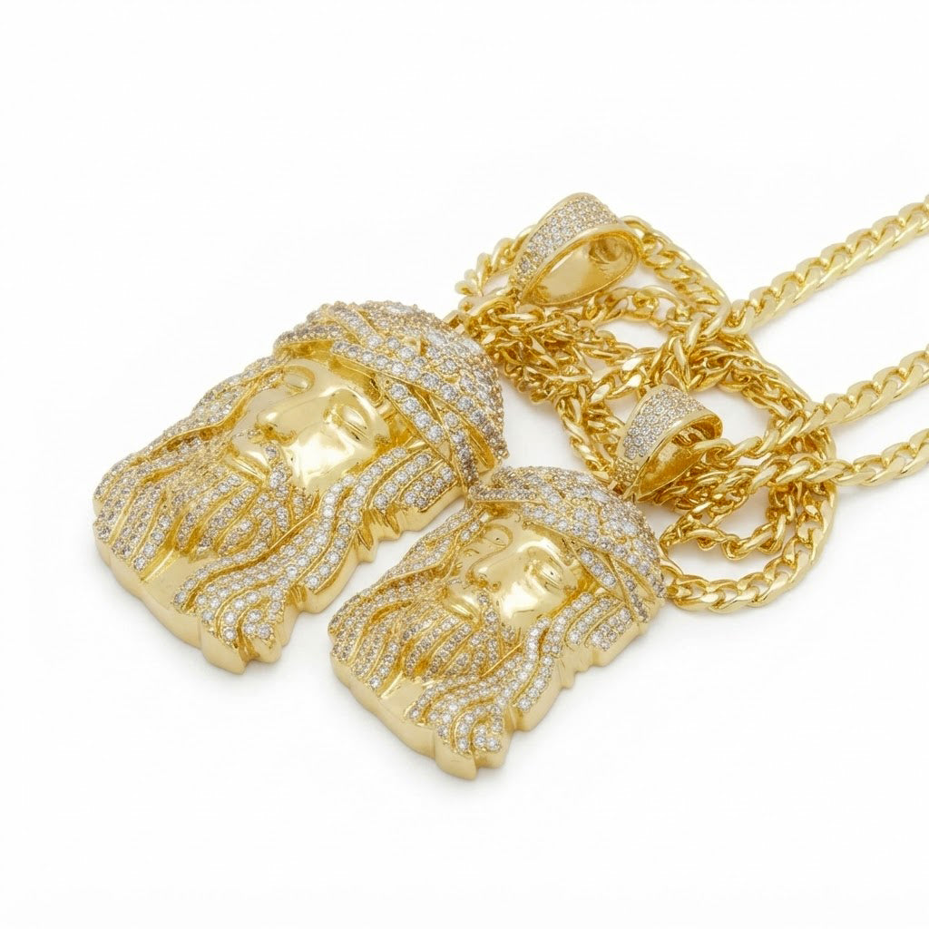 Jesus Christ Diamond Pendant