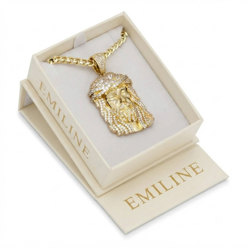 Jesus Christ Diamond Pendant