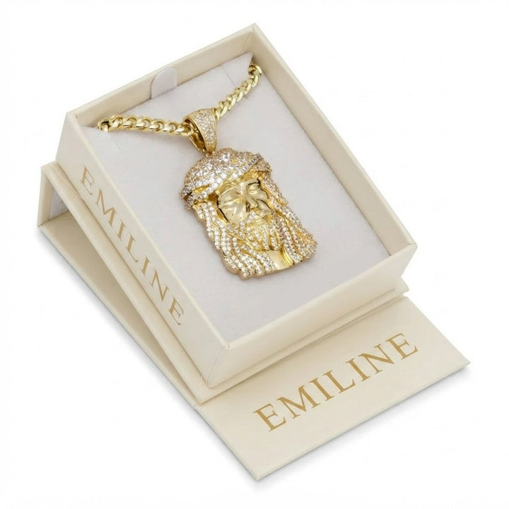 Jesus Christ Diamond Pendant