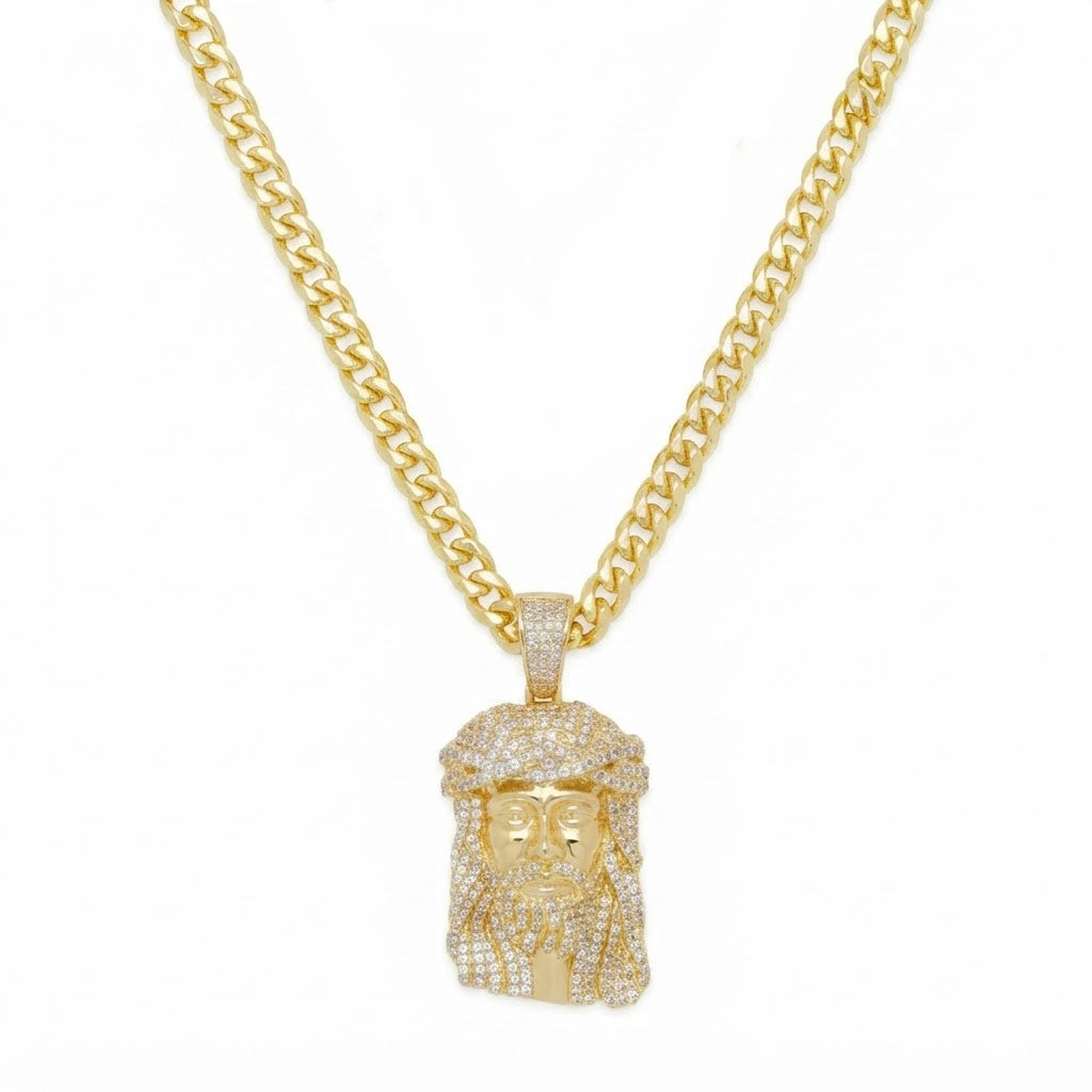 Jesus Christ Diamond Pendant