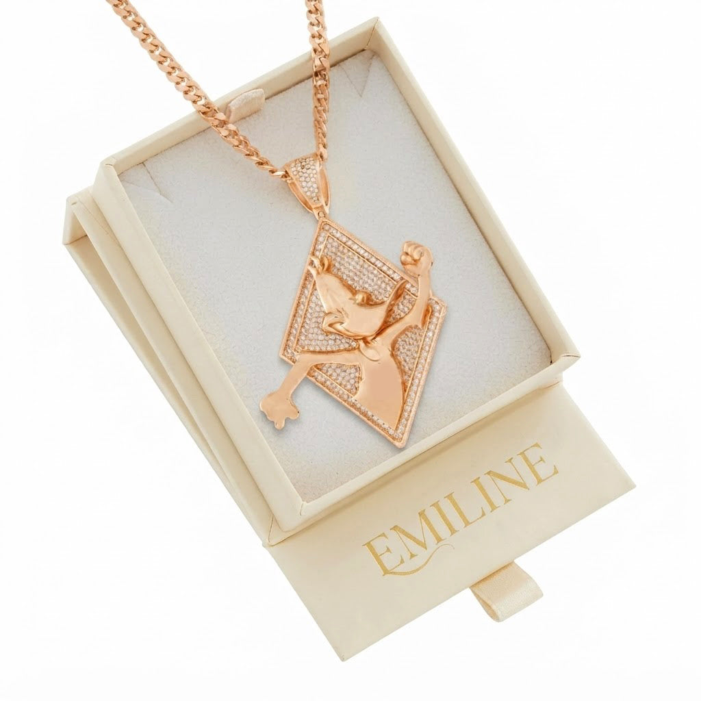 Playing Card & Dice Pendant