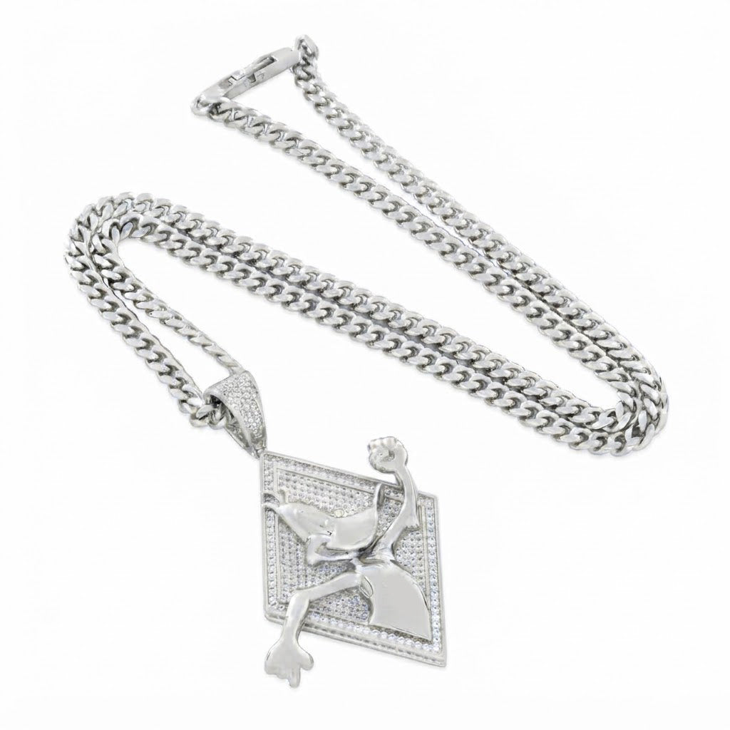 Playing Card & Dice Pendant