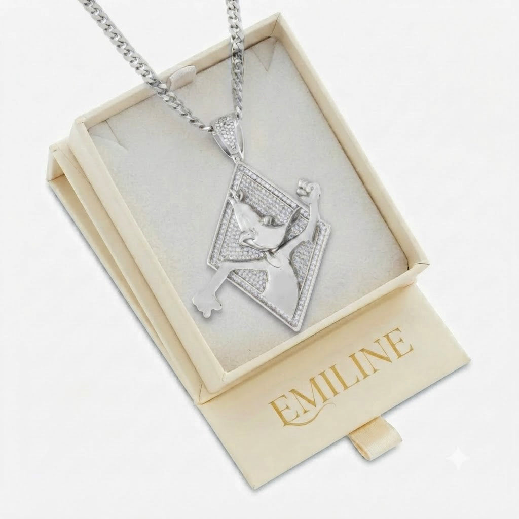 Playing Card & Dice Pendant