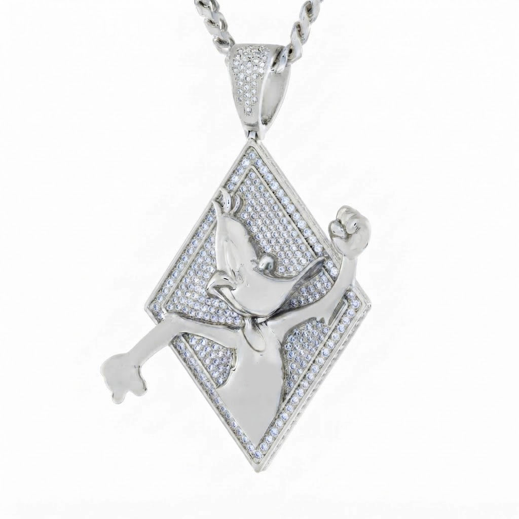 Playing Card & Dice Pendant