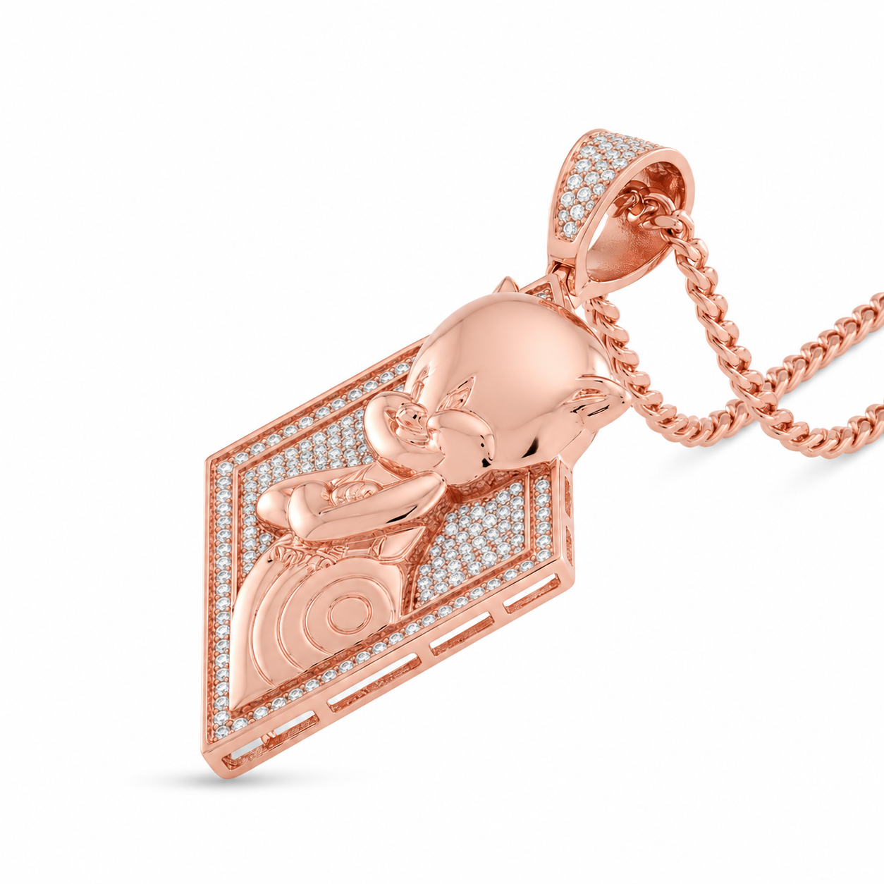 Cartoon Character Card Pendant