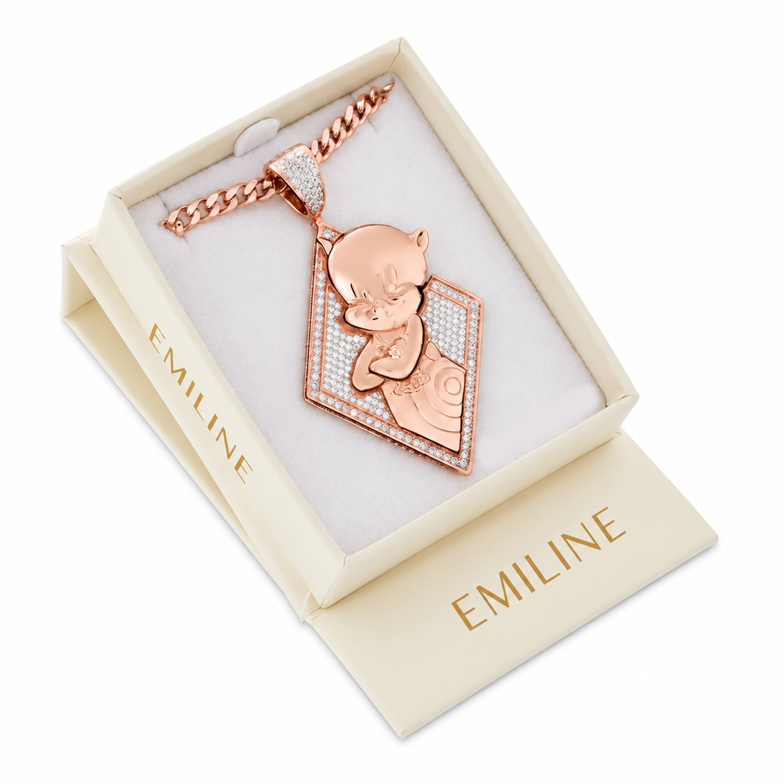 Cartoon Character Card Pendant
