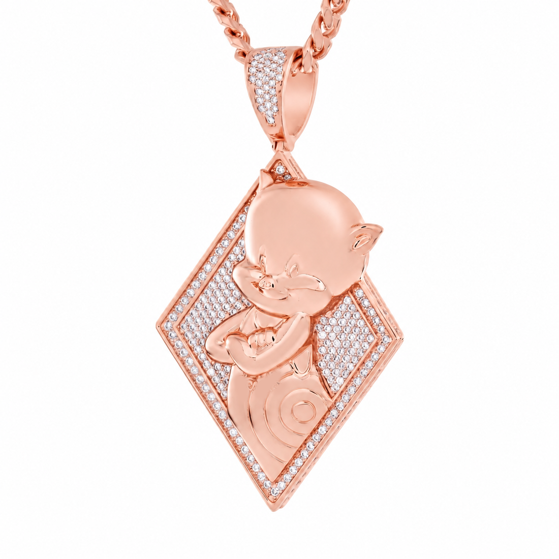 Cartoon Character Card Pendant