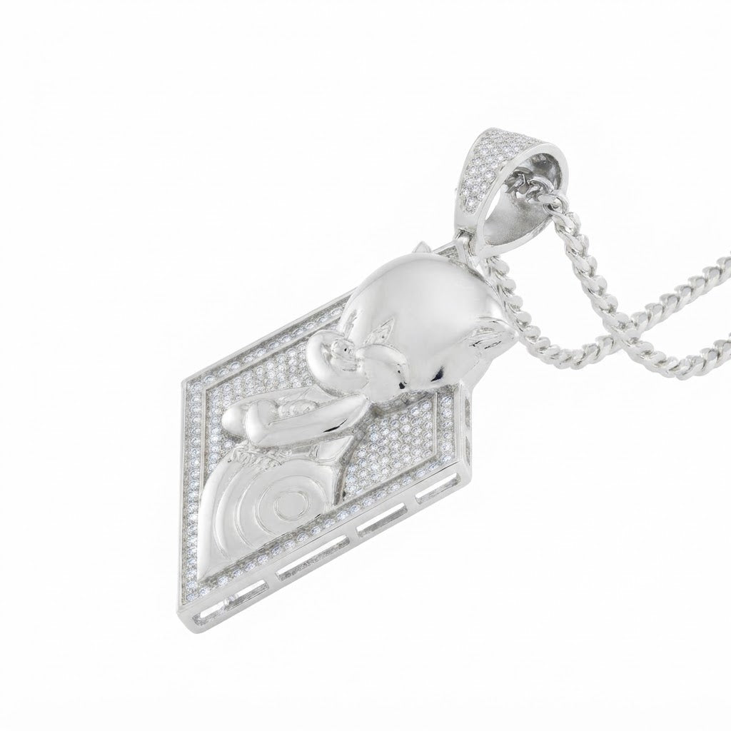 Cartoon Character Card Pendant