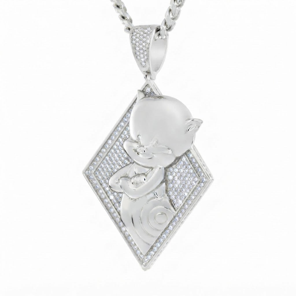 Cartoon Character Card Pendant