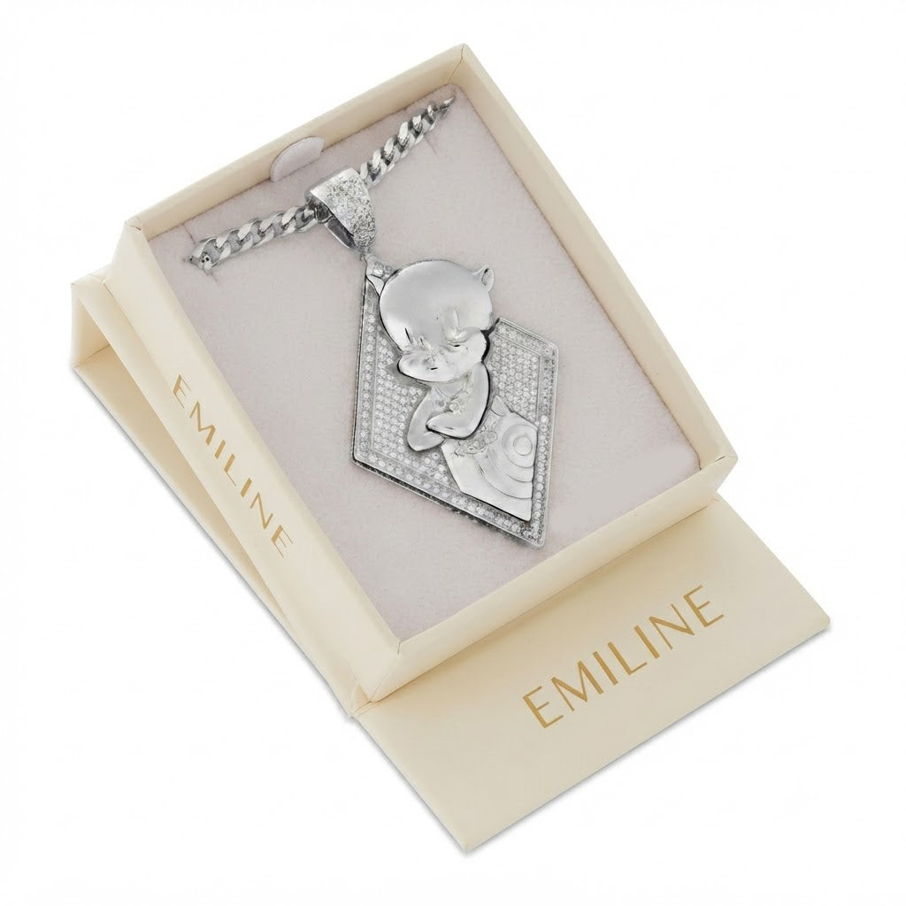 Cartoon Character Card Pendant