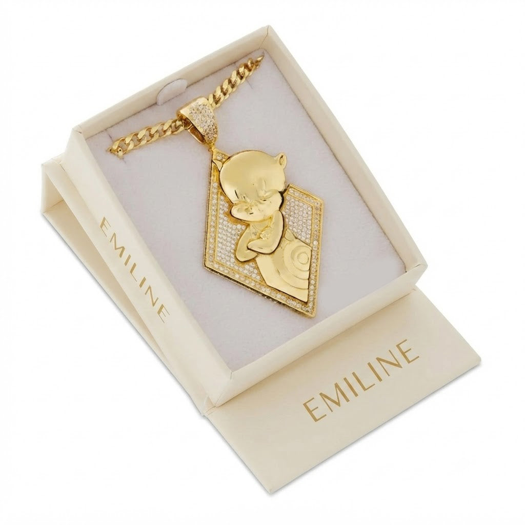 Cartoon Character Card Pendant