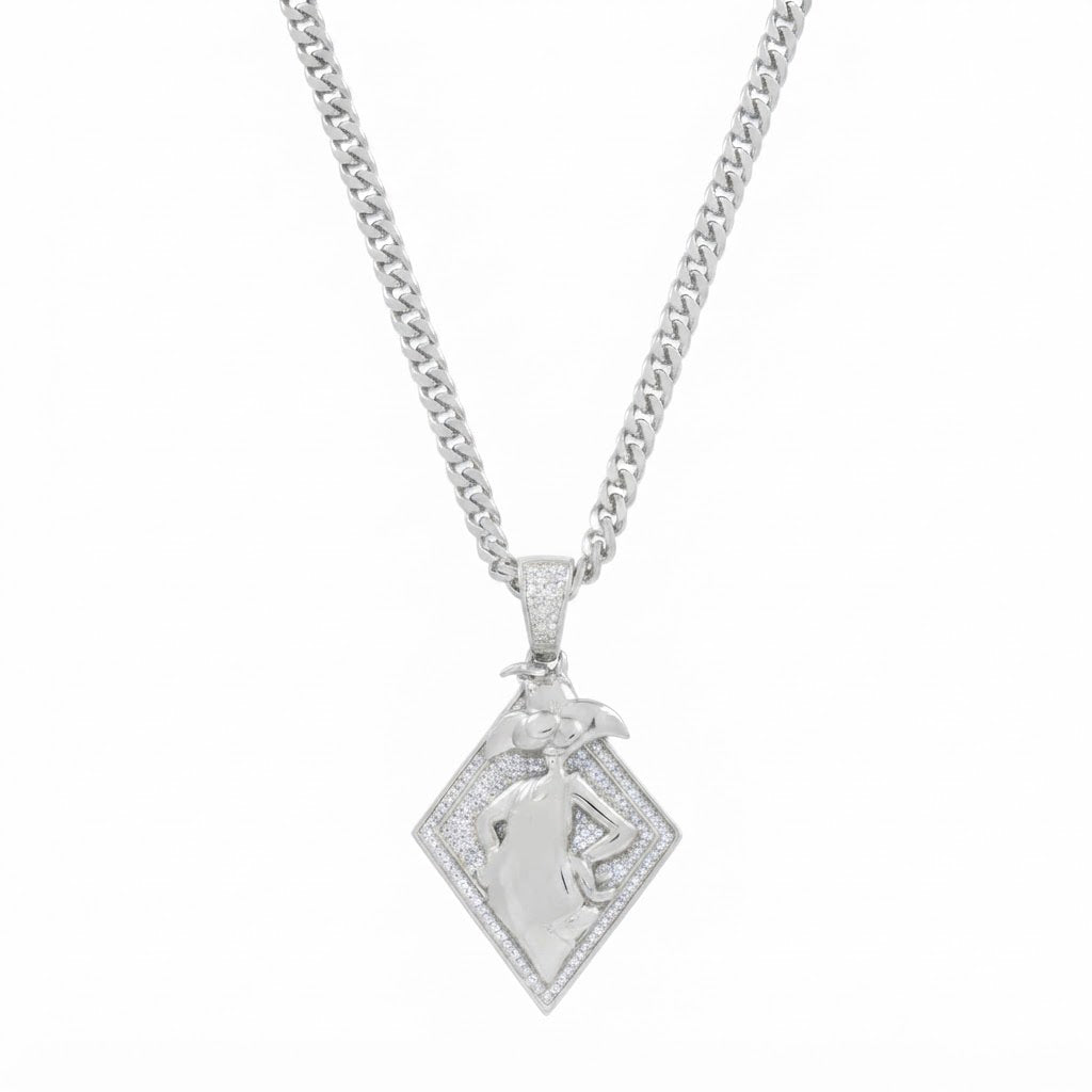 Bunny Girl Card Pendant