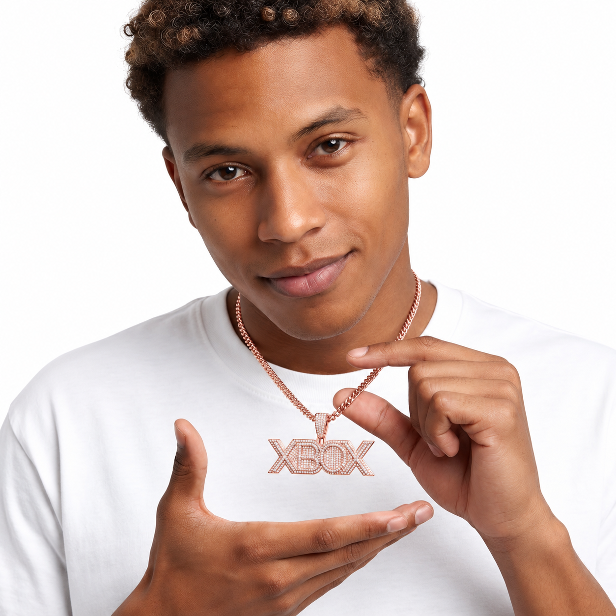 XBOX Logo Diamond Pendant