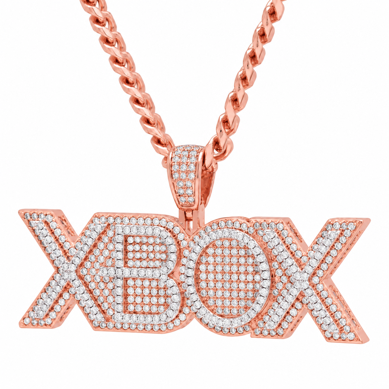 XBOX Logo Diamond Pendant