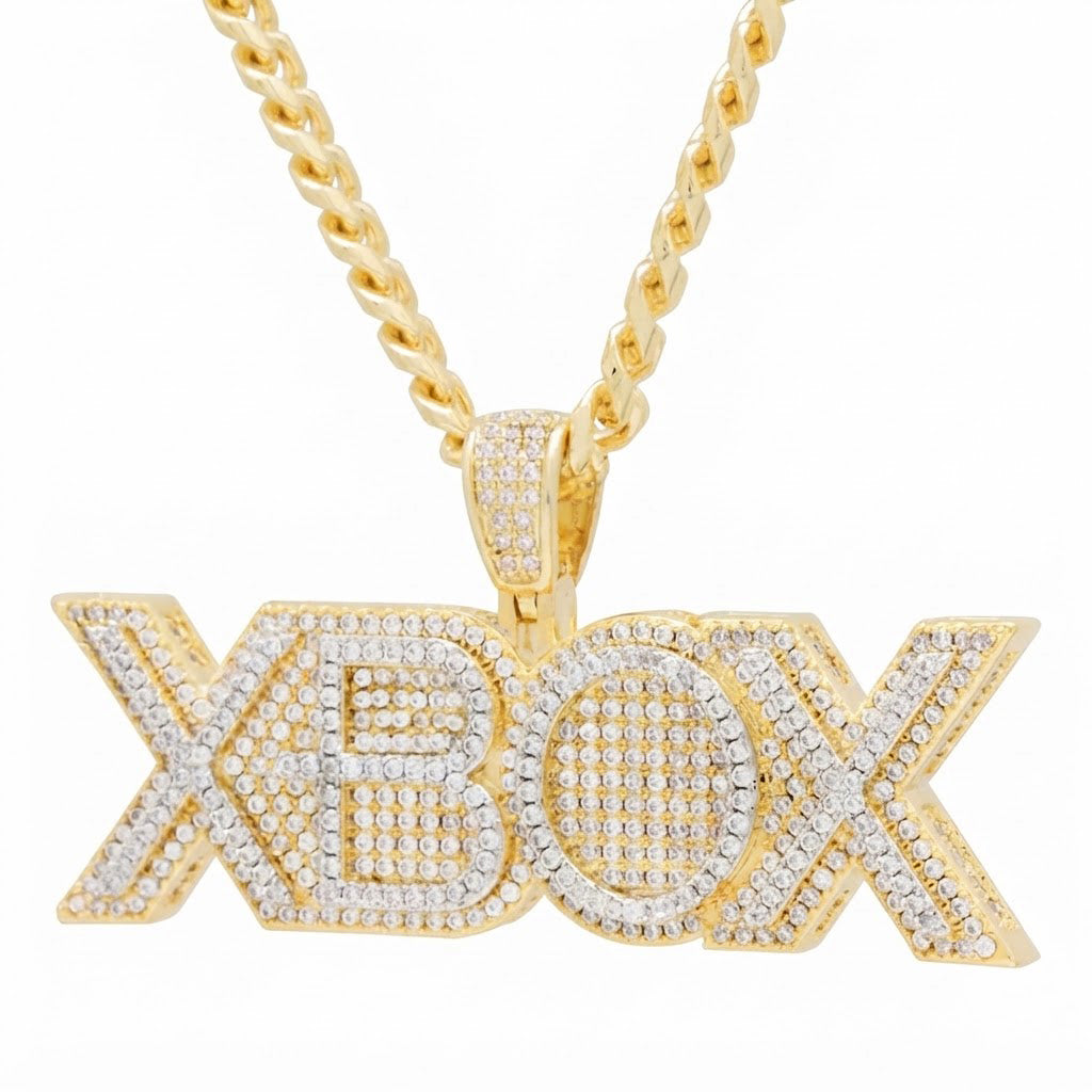 XBOX Logo Diamond Pendant