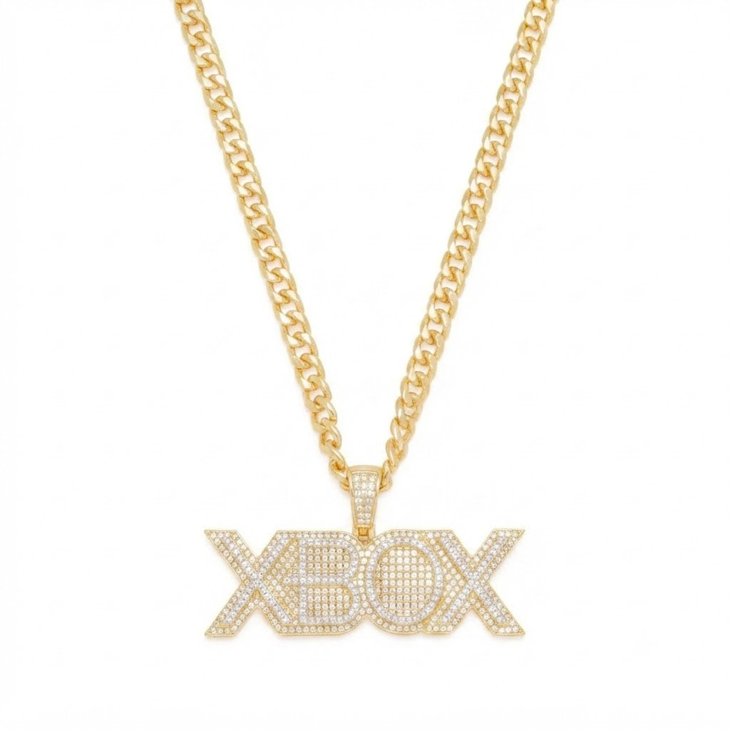 XBOX Logo Diamond Pendant