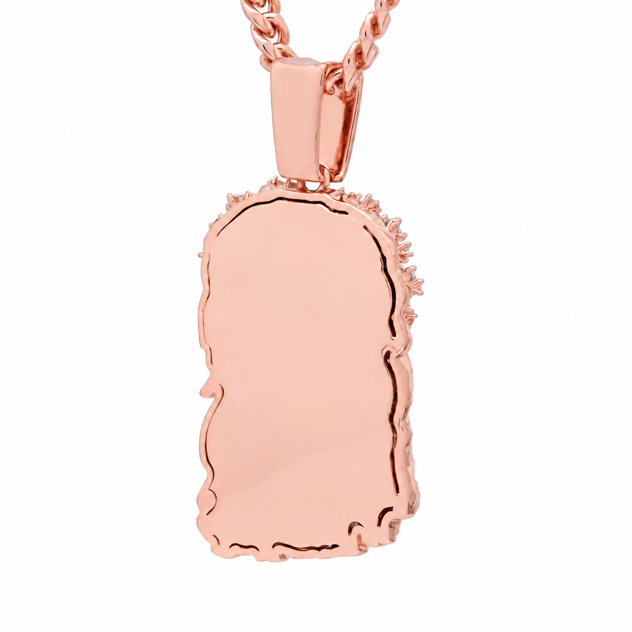 Iced Jesus Christ Face Pendant