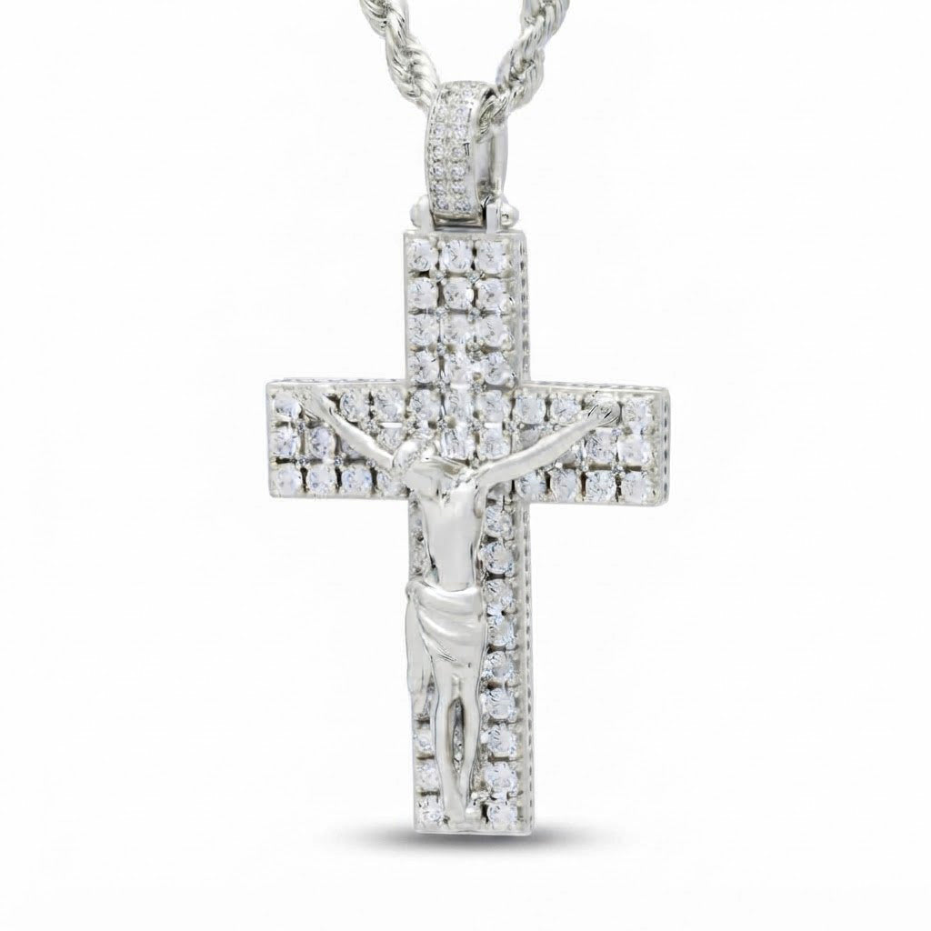 Crucifix Pendant with Jesus Figure
