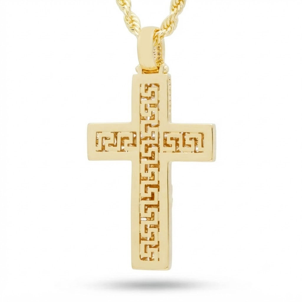 Crucifix Pendant with Jesus Figure